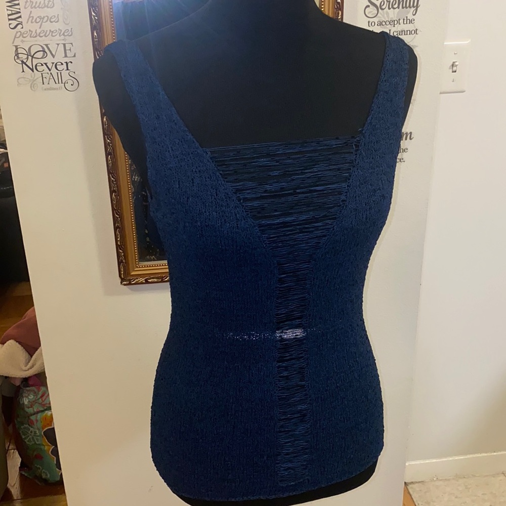 Navy blue gorgeous top